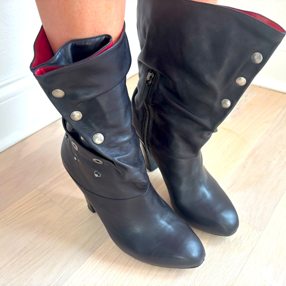 Alexander McQueen Black Boot